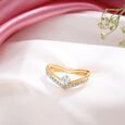 Serenity Stackable Multipurpose Solitaire Finger Ring,,hi-res view 1