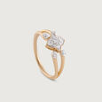 Sparkle Promise Gold & Diamond Finger Ring,,hi-res view 3