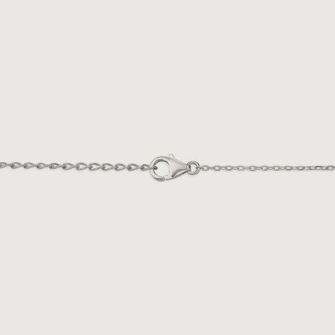 Pretty Pink Silver Necklace for Women