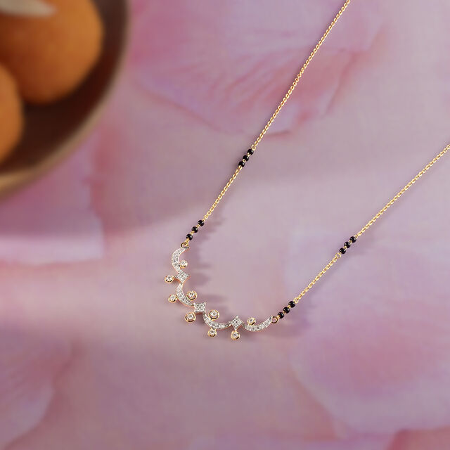 Celestial Bond Gold & Diamond Mangalsutra,,hi-res image number null