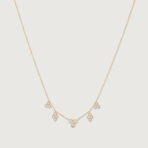 Honeycomb Harmony Diamond Necklace