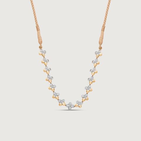 Bloom Charm Diamond Necklace