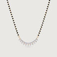 Brilliance Arc Gold and Diamond Mangalsutra,,hi-res view 3