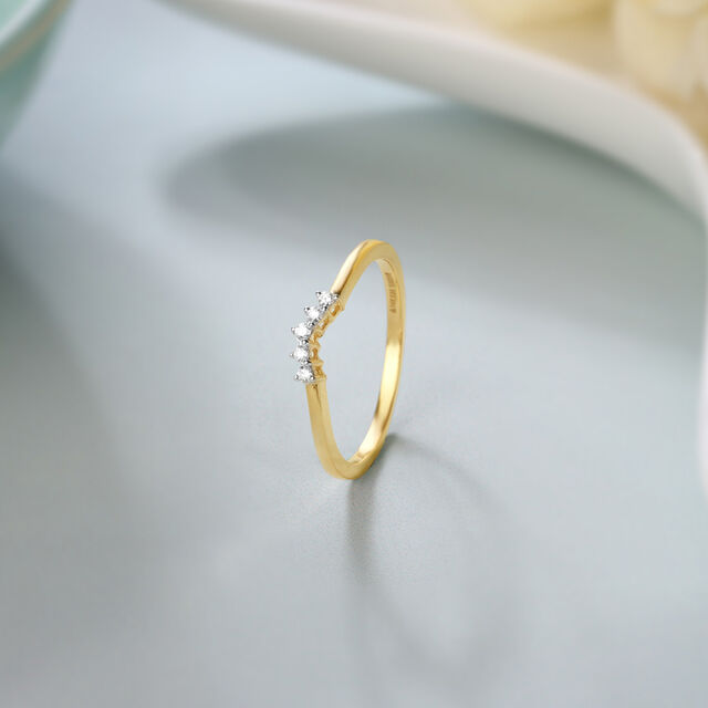 Harmony Heartbeat 14KT Gold & Diamond Ring,,hi-res image number null