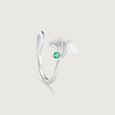 Delicate Curve Silver Ring,,hi-res view 3