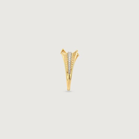 Radiant Balance Diamond Ring