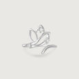 Floral Wrap Silver Ring,,hi-res view 4