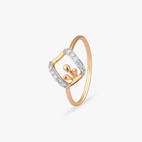Bloom Haven Diamond Ring