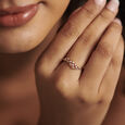 Edgy Checkered Diamond Ring,,hi-res view 2