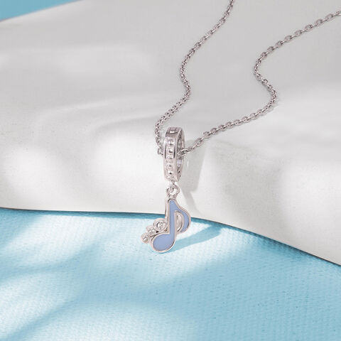 Melodic Charm Silver Pendant