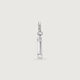 Refined Initial J Silver Charm,,hi-res view 4