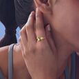 Radiant Duo Gold Ring,,hi-res view 2