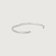 Snatched Spiral Silver Bangle,,hi-res view 5