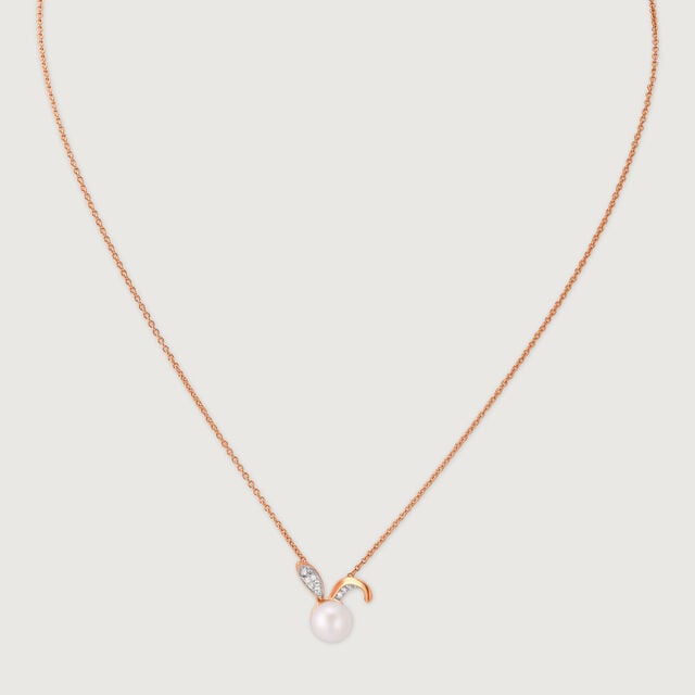 Enchanted Radiance Pearl & Diamond Necklace,,hi-res image number null
