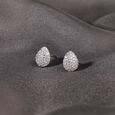 Radiant Dew Silver Stud Earrings,,hi-res view 1