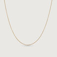 Minimalist Charm Yellow Gold Chain,,hi-res view 2