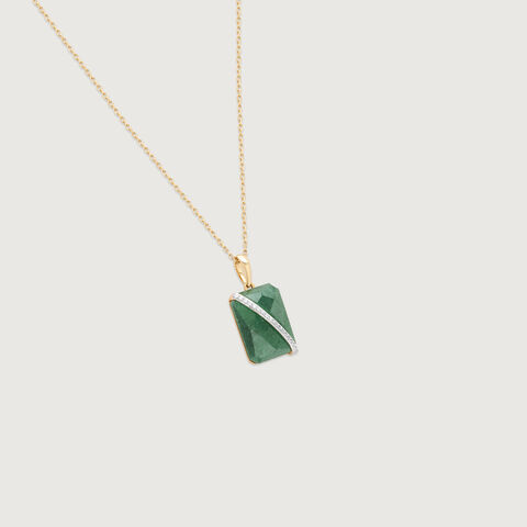 Royal Glow Quartz Pendant