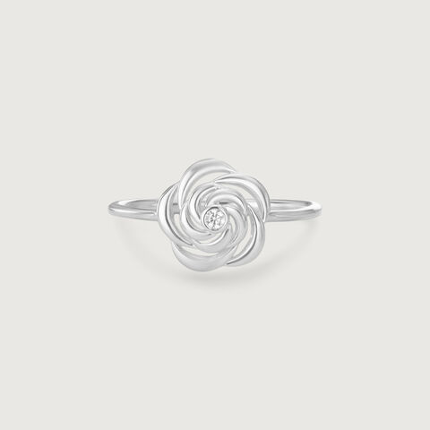Minimal Accent Silver Ring