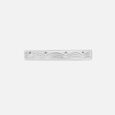Subtle Textured Silver Finger Ring,,hi-res view 3