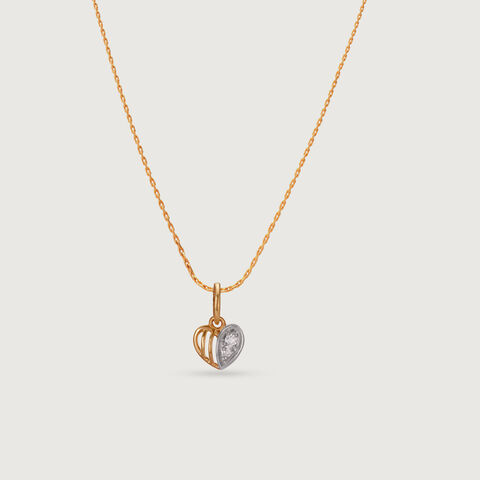 Love Glow Diamond & Gold Pendant