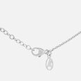 Sleek Pop Silver Necklace,,hi-res view 4