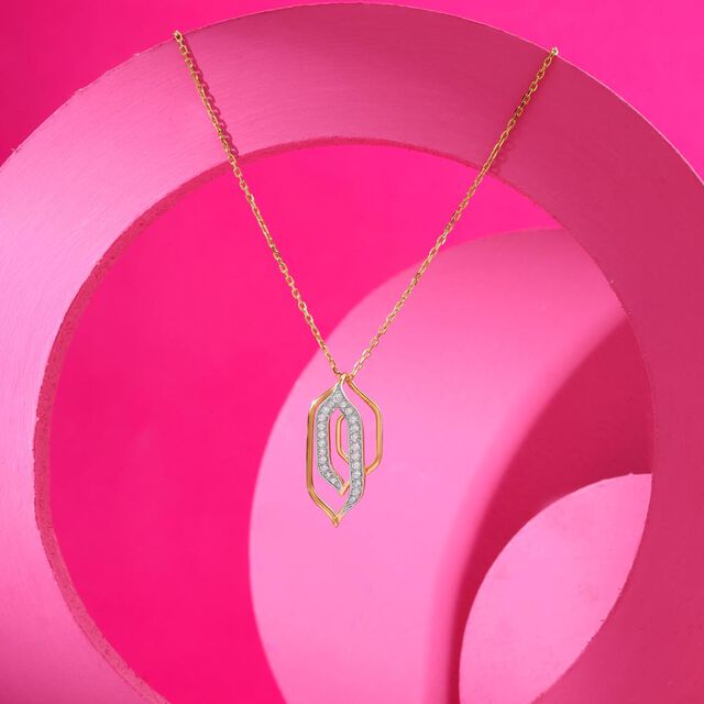 Royal Arch Diamond Pendant,,hi-res image number null
