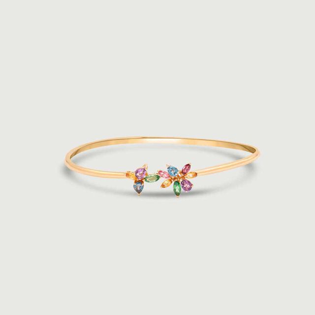 Bubbly Bloom Gemstone Bangle,,hi-res image number null