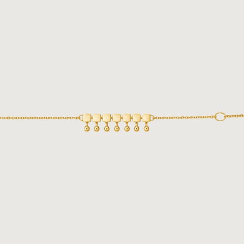 Playful Tempo Gold Bracelet