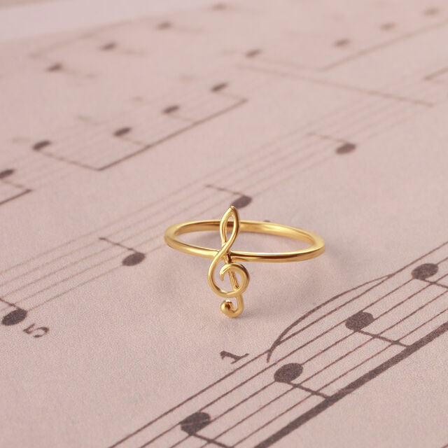 Chord Charmers 14KT Gold Ring,,hi-res image number null