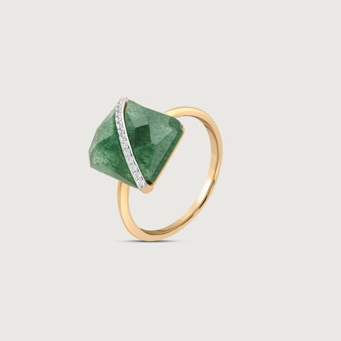 Royal Glow Quartz Ring
