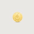 5 gm 24 Karat Tulsi Leaf Gold Coin (9999 Purity),,hi-res view 3