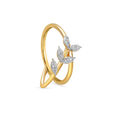 14KT Yellow Gold Summer Shade Diamond Finger Ring,,hi-res view 3