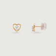 Love Sparkle 14 Kt Gold Necklace Set,,hi-res view 7