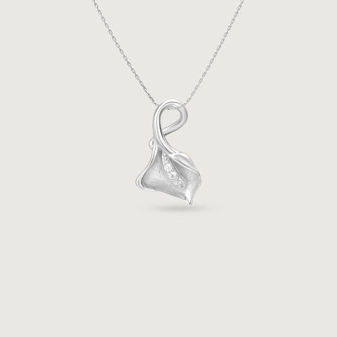 Soft Flow Silver Pendant
