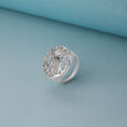 Mother of Pearl Charming Silver Ring,,hi-res view 1