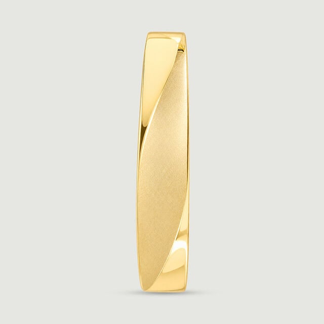 Sleek Tapered Gold Ring,,hi-res image number null