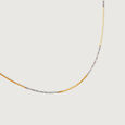 Twin Twist 22 Kt Gold Chain,,hi-res view 4