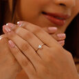 Regal Splendor Solitaire Finger Ring,,hi-res view 2