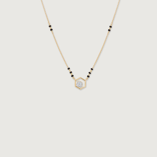 Hive Spark Diamond Mangalsutra,,hi-res image number null