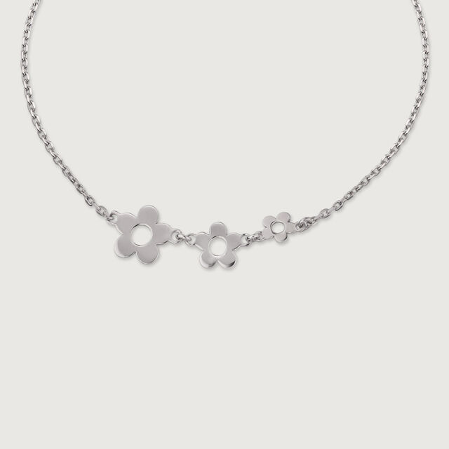 Bubbly Bloom Silver Bracelet,,hi-res image number null