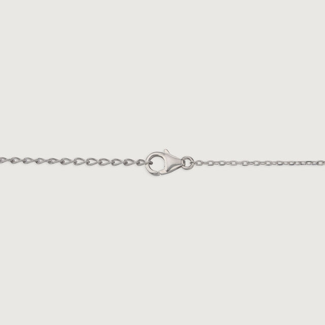 Pretty Pink Silver Necklace for Women,,hi-res image number null