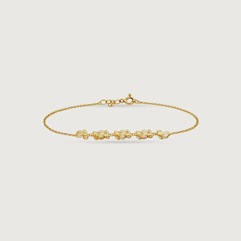 Flowing Dune Gold Bracelet