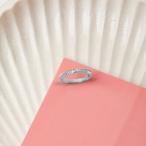 Quietly Glamorous Silver Ring