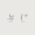 Bold Starburst Silver Stud Earrings,,hi-res view 4