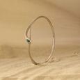 Serpentine Grace Gold Bangle,,hi-res view 1