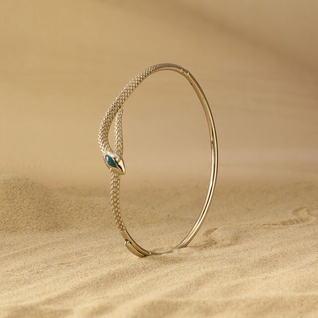 Serpentine Grace Gold Bangle,,hi-res image number null
