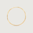 Refined Linear Gold Bangle,,hi-res view 3