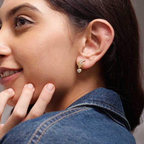 Sweet Flicker Diamond Drop Earrings