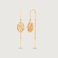 Chic Weave Gold Sui Dhaga Earrings,,hi-res view 4