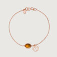 14KT Scorpio Birthstone Rose Gold Bracelet,,hi-res view 3